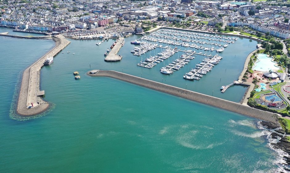 boatfolk bangor marina aerial view hero 