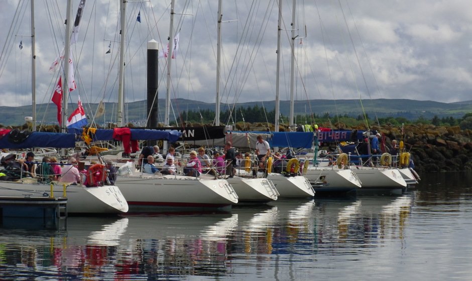 On the water at Rhu 