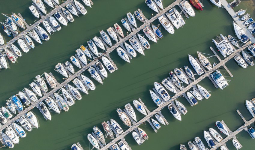 Conwy aerial shot 