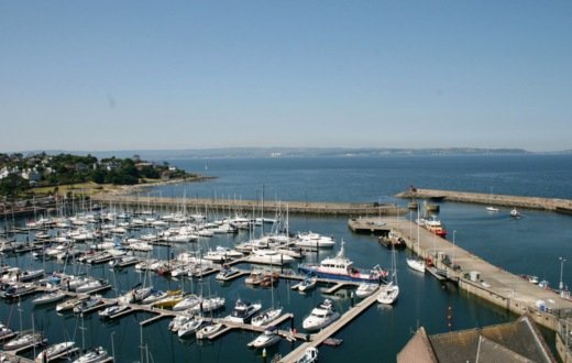 boatfolk bangor marina  visitor berthing aerial 